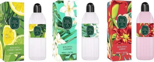 Kolonya Çeşme Limonu, Yasemin ve Amber Pet Şişe 400 ml