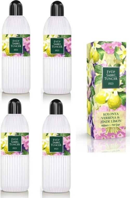 Verbena & Zinde Limon Kolonyası 400 ml x 4
