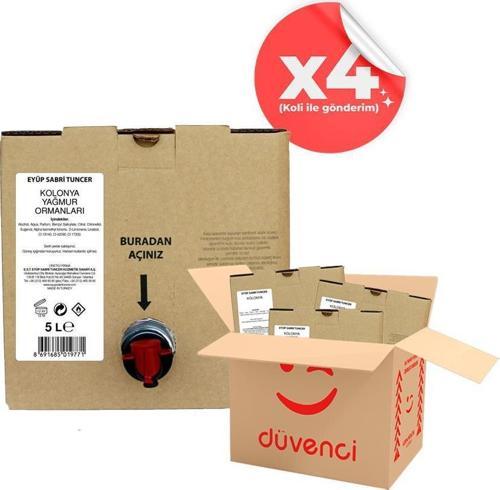 Yağmur Ormanları Kolonyası 5 lt x 4