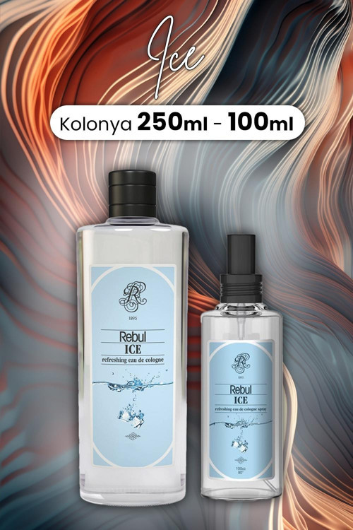 Ice Kolonya Cam Şişe 250 ml ve 100 ml