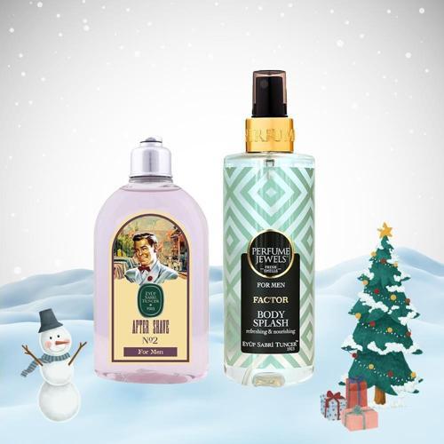 Yılbaşı Paketi Erkek Body Splash Factor 250 ml ve Tıraş Kolonyası No:2