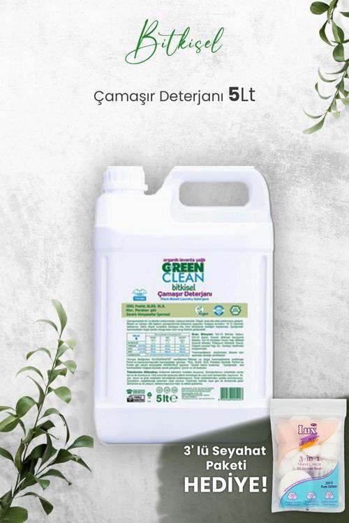 Organik Çamaşır Deterjanı 5 Lt ve Hediyeli