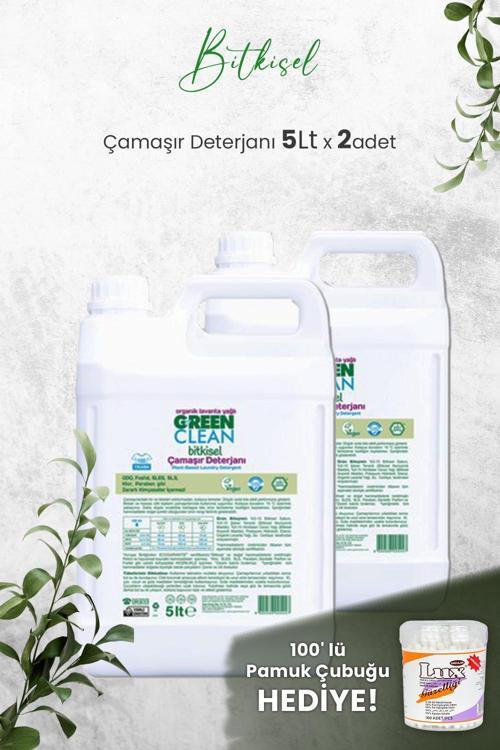 Organik Çamaşır Deterjanı 5 Lt x 2 Adet ve Hediyeli