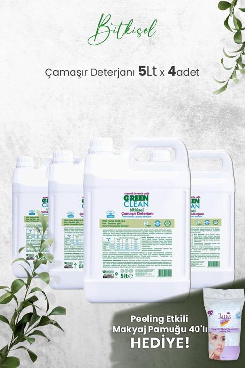 Organik Çamaşır Deterjanı 5 Lt x 4 Adet ve Hediyeli