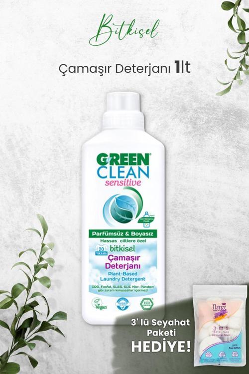 Sensıtıve Kokusuz Çamaşır Deterjanı 1 L ve Hediyeli