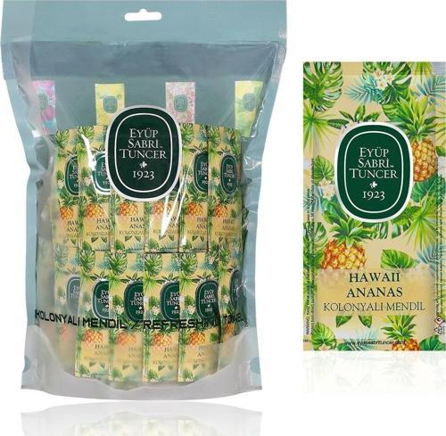 Hawaii Ananas Kolonyalı Mendil 150'li (Küçük Boy)