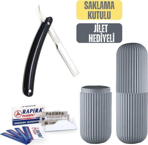 Tıraş Usturası 10 Jiletli Kutulu Set