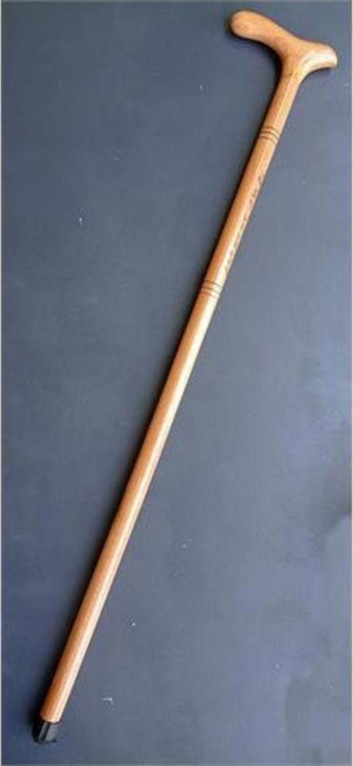 El Işçiliği Işlemeli Ahşap Baston 714965