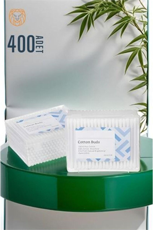 Pamuk Kulak Çubuğu 2 Paket 400 Adet