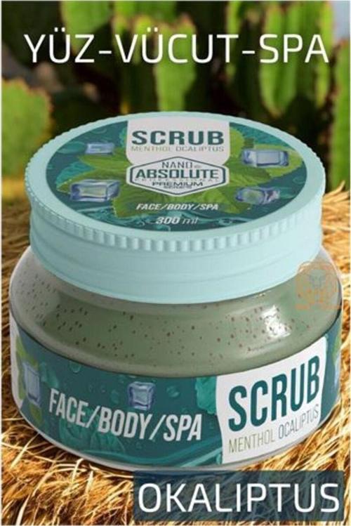 4 Adet Mentol Ocaliptus Scrub Peeling Nano Absolute Professional 719476 Toptan Paket