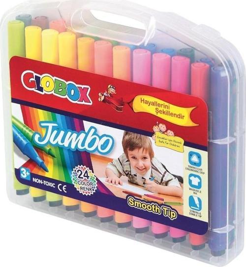 Keçeli Kalem Jumbo Üçgen 24 Lü 1517