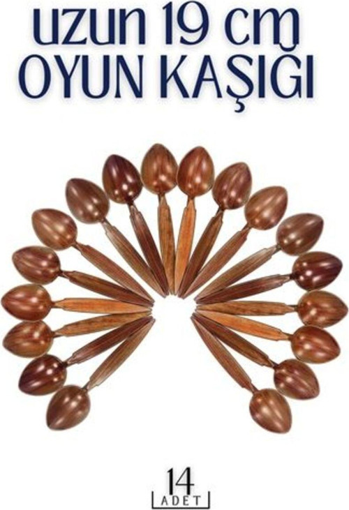 Uzun Oyun Kaşığı 14 Adet