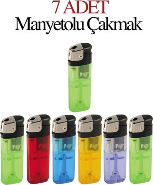 Manyetolu Çakmak 7 Li Paket 718713