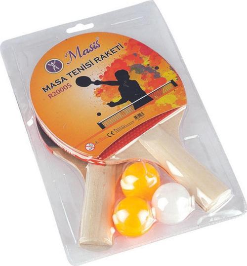 Masa Tenisi Raket Seti ( 2 Raket 3 Top)