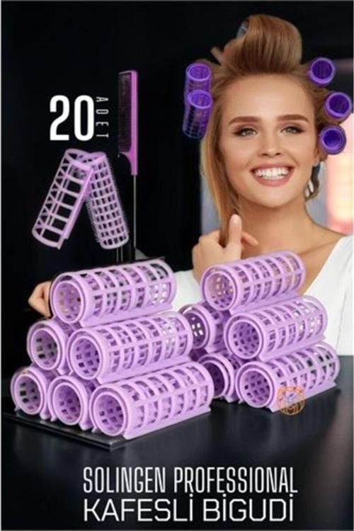 Kafes Gece Bigudisi 2.5 Cm 20 Adet Solingen Professional
