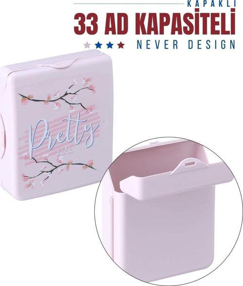 Pretty Sigara Kutusu 33 Adet Kapasite Pembe