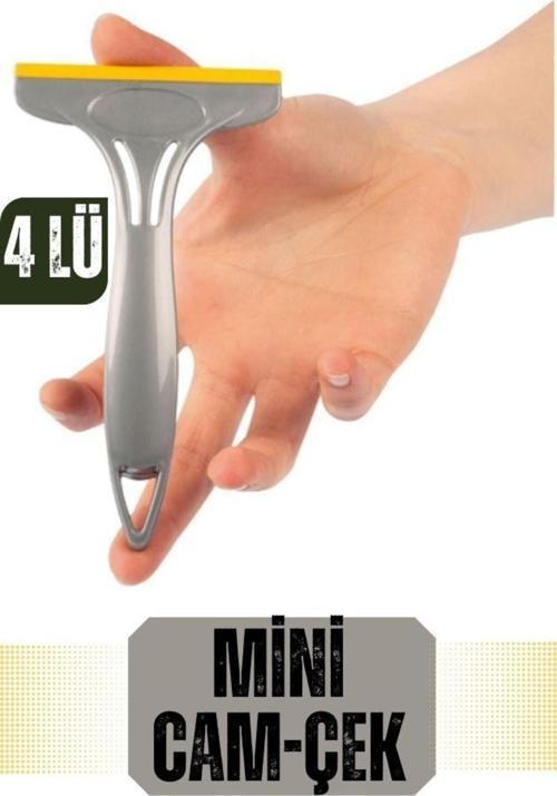 4 Adet Mini Silikon Uçlu Cam Sil Çekçek 427981