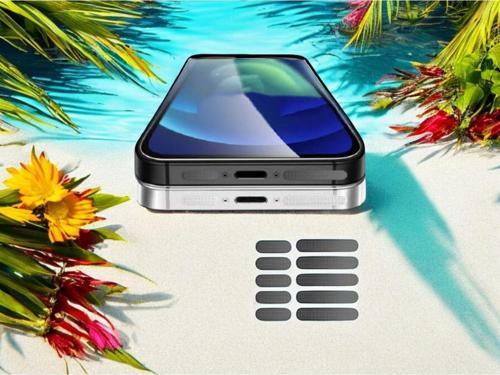 Cep Telefonu Hoparlör Için Toz Önleyici/Hoparlör Filtresi/Tozluk/Koruma Sticker 5 Takım 10 Adet