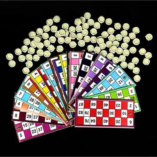 Tombala 24 Kart 90 Sayı Yılbaşı Oyunu Tombalaa