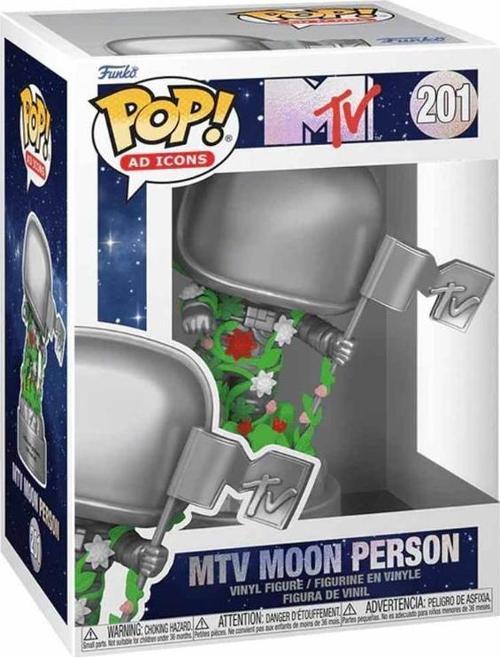 Pop Ad Icons MTV Moon Person 201