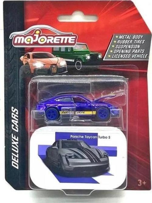 Majorette Deluxe Cars Porsche Taycan Turbo S