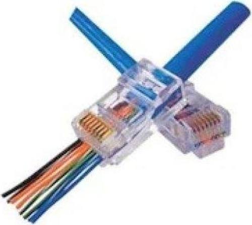 BN-MP6-EASY Kolay Tak CAT6 Konektörü, 3U 100 lü paket