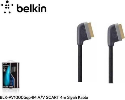 BLK-AV10005Q4M 4-V Scart 4m Siyah Kablo