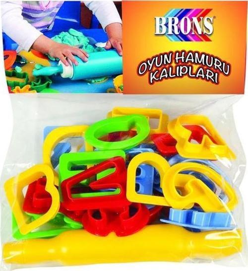 Oyun Hamuru Harf Kalıp Seti BR-473