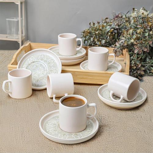 Groundlace Nordic Kahve Takımı 12 Parça 6 Kişilik 21501