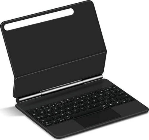 Galaxy X710 Tab S9 Uyumlu 11 inç Ledli Klavyeli Magnetik Tablet Kılıfı