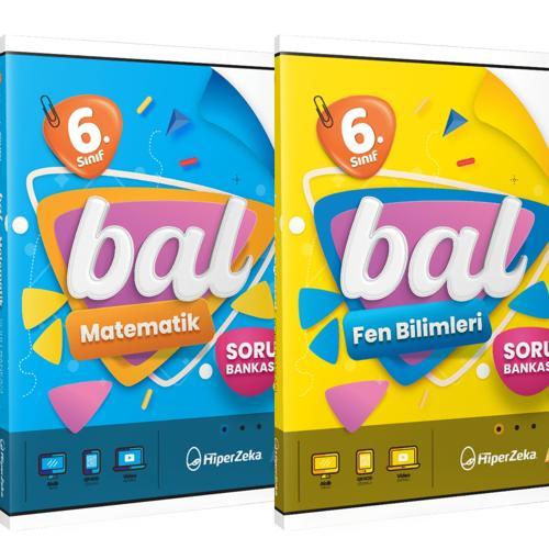 2025 6.SINIF BAL MATEMATİK VE FEN BİLİMLERİ SORU BANKASI - HİPER ZEKA