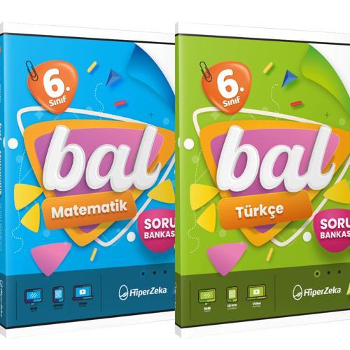 2025 6.SINIF BAL MATEMATİK VE TÜRKÇE  SORU BANKASI - HİPER ZEKA