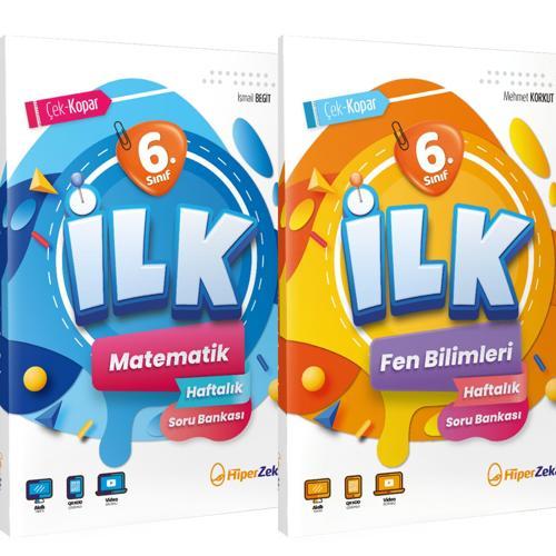 2025 6.SINIF İLK MATEMATİK VE FEN BİLİMLERİ HAFTALIK SORU BANKASI - HİPER ZEKA