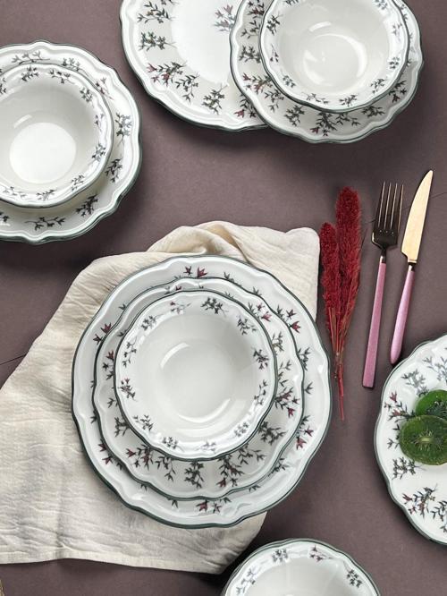 Terra Yemek Takımı 6 Kişilik 24 Parça FLY24YKPRS1057