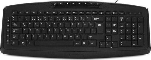 KB-920 Siyah USB Full Boy Q Ofis 14 Multimedia Tuşlu Klavye
