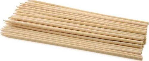 Ahşap Çöp Şiş Çubuğu Uzun 5 MMX350 MM  (100 Adet)