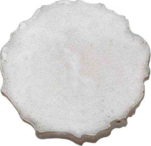 Epoksi Magnet Tırtıklı  Varaklı Yarısı Şeffaf  7 CM  (10 Adet)   Sedef