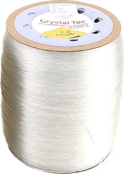 Esnek Misina İp 0.8 MM (500 Metre)  Şeffaf
