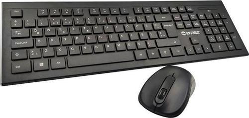 KM-9675 Siyah Kablosuz 1600dpi Q Standart Klavye + Mouse Set