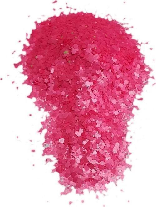 Glitter  NEON Sim Epoksi Süsleme Aksesuarı 5 GR  Pembe