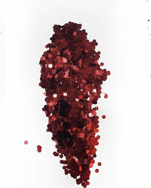 Glitter Sim Epoksi Süsleme Aksesuarı 5 GR  Bordo