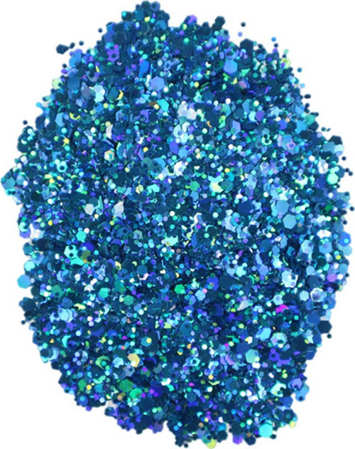 Glitter Sim Epoksi Süsleme Aksesuarı 5 GR Mavi