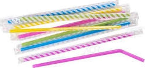 Artistik Körüklü Jelatinli Ambalajlı Pipet Kalın 8 MM (50 Adet)