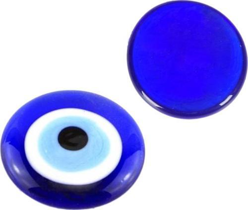 Cam Nazar Boncuğu 3 Cm Deliksiz  (20 Adet)