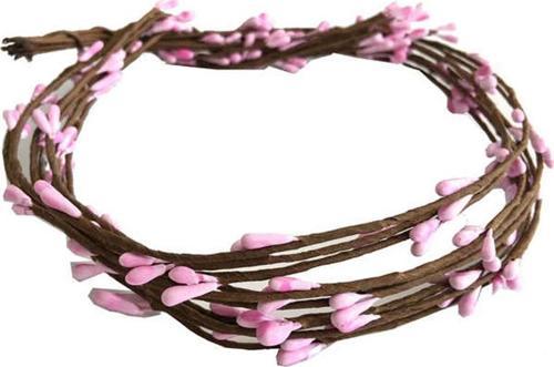 Çiçek Cipso (Taç Yapmak İçin) 65 Cm (50 Adet)  Pembe