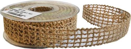Kurdele Kanaviçe File Modeli Naturel 2 Cm (10 Metre)