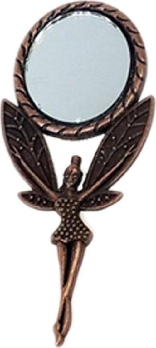 Metal Ayna Melekli Model  (20 Adet)  Bakır
