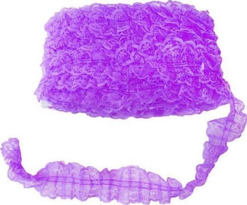 Dantelli Kurdele 4.2 Cm (18 Metre)  Lila