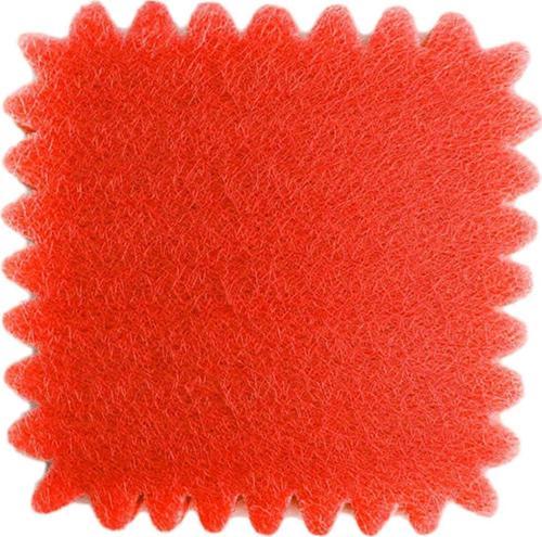 Organze Hazır Kesilmiş Kare Tül File Modeli 24 CM (100 Adet)  Kırmızı