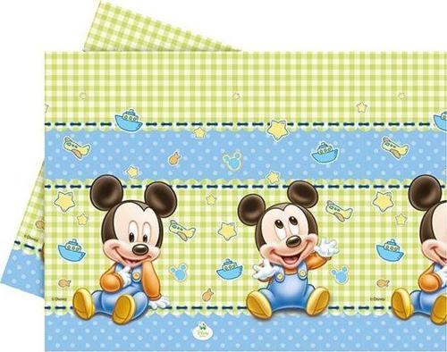 Mickey Mouse Disney Temalı  Masa Örtüsü  Baby 120X180 Cm